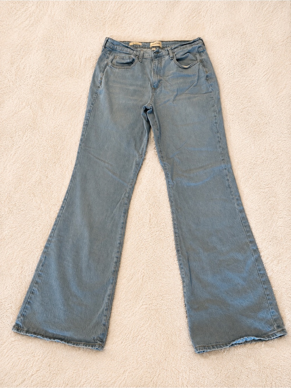 Universal Thread Light Blue Wide-Leg Jeans Size 12 Long and 10 Long